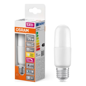 LED Stmívatelná žárovka E27/11W/230V 2700K CRI 90 - Osram
