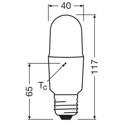 LED Stmívatelná žárovka E27/11W/230V 2700K CRI 90 - Osram