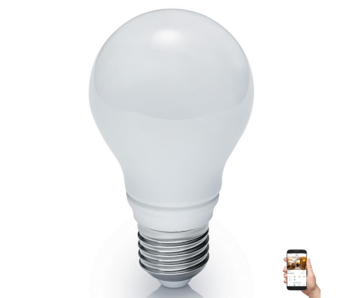Reality LED Stmívatelná žárovka E27/8,5W/230V 3000-6500K Wi-Fi - Reality LX0628