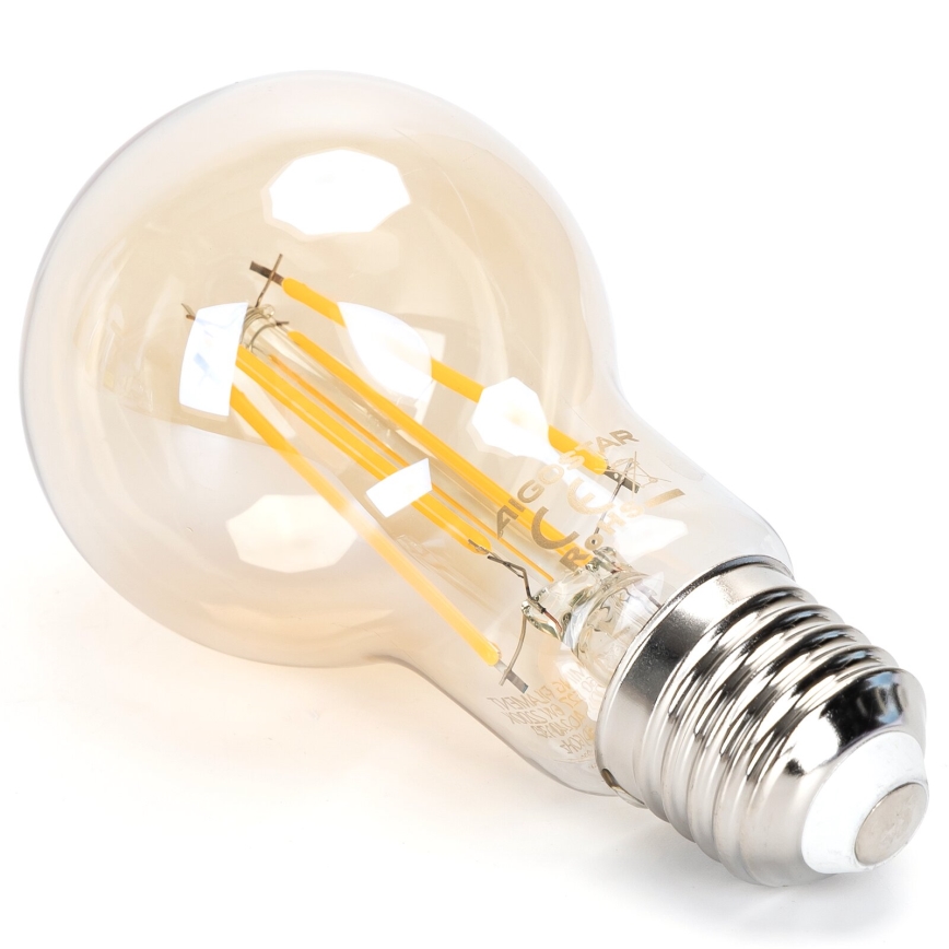 LED Stmívatelná žárovka FILAMENT A60 E27/6W/230V 2200K - Aigostar