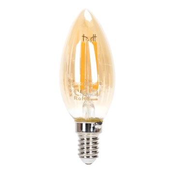 LED Stmívatelná žárovka FILAMENT C35 E14/4W/230V 2200K - Aigostar