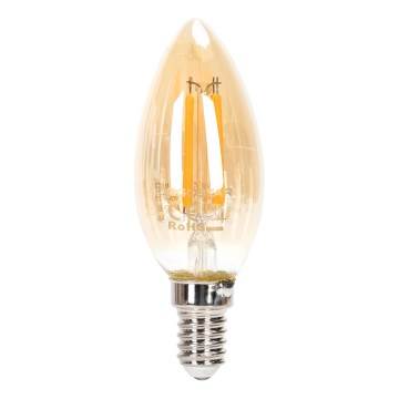 LED Stmívatelná žárovka FILAMENT C35 E14/4W/230V 2200K - Aigostar