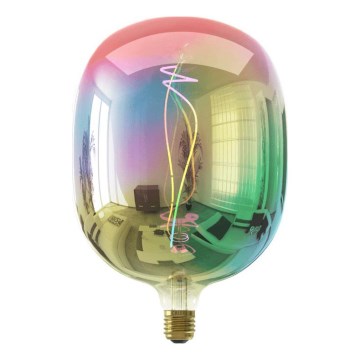 LED Stmívatelná žárovka FILAMENT E27/4W/230V 2000K metalická