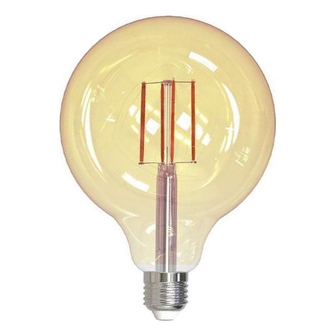 LED Stmívatelná žárovka FILAMENT G125 E27/12W/230V 2000K