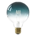 LED Stmívatelná žárovka FILAMENT G125 E27/4W/230V 1800K modrá
