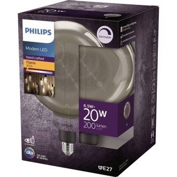 LED Stmívatelná žárovka FILAMENT G200 E27/6,5W/230V 1800K