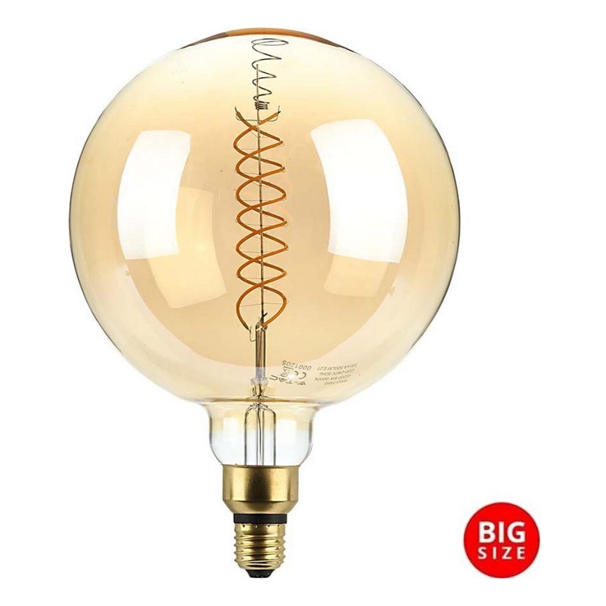 LED Stmívatelná žárovka FILAMENT G200 E27/8W/230V 1800K