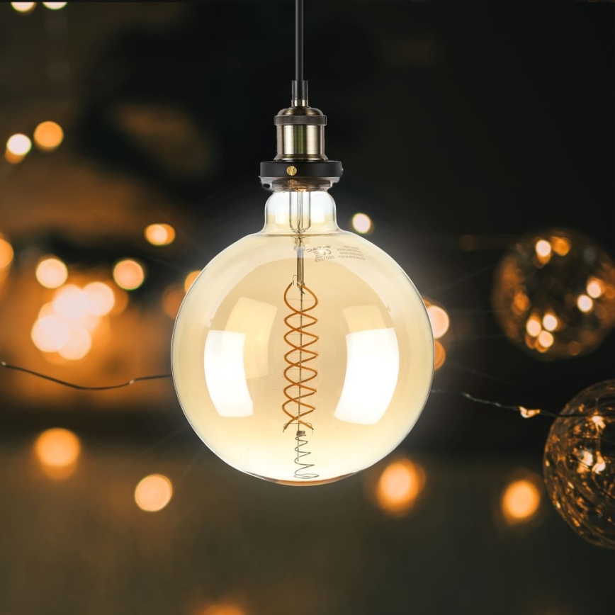 LED Stmívatelná žárovka FILAMENT G200 E27/8W/230V 1800K