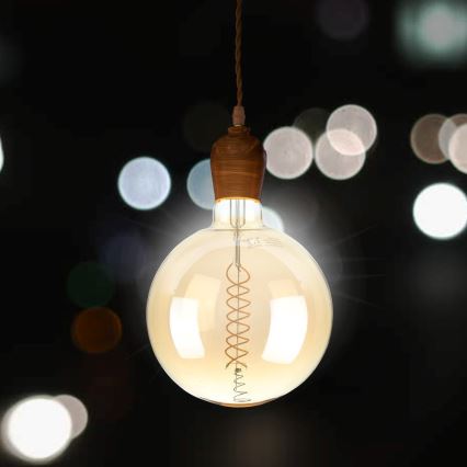 LED Stmívatelná žárovka FILAMENT G200 E27/8W/230V 1800K