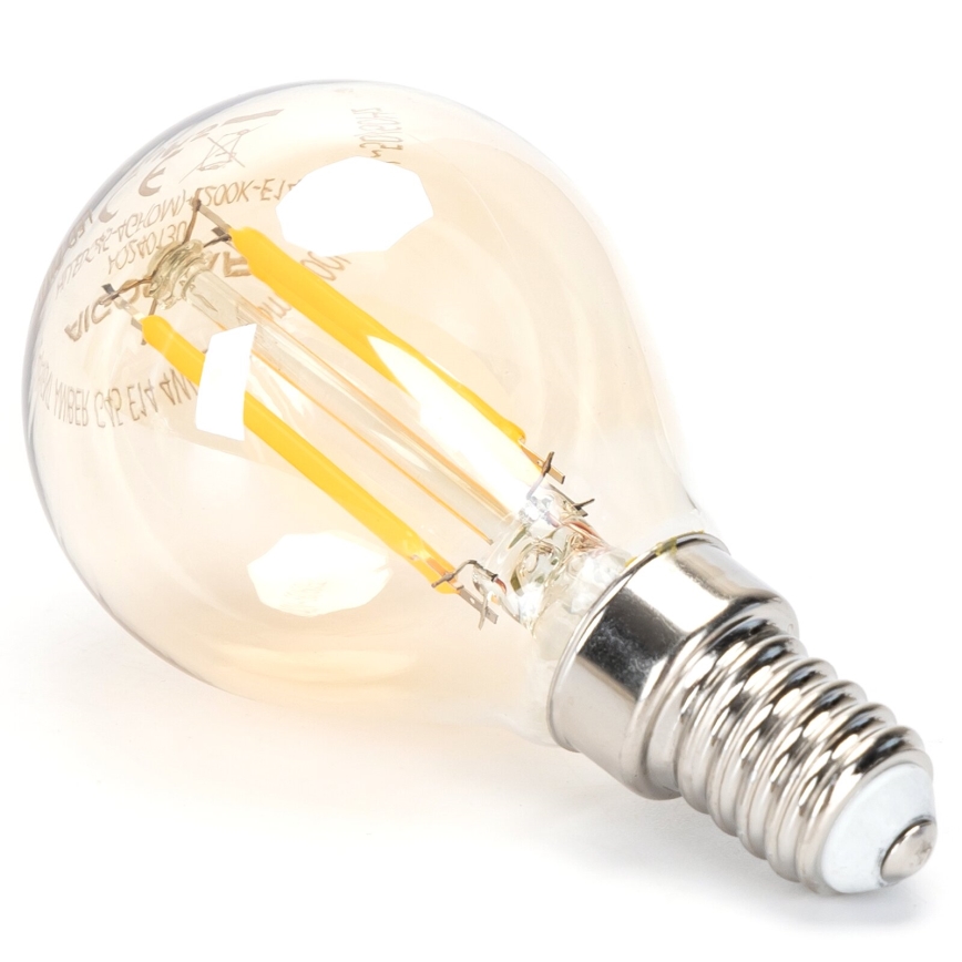 LED Stmívatelná žárovka FILAMENT G45 E14/4W/230V 2200K - Aigostar