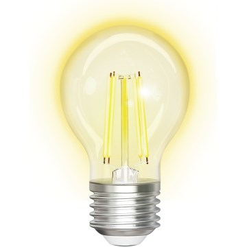 LED Stmívatelná žárovka FILAMENT G45 E27/4,5W/230V 2700-6500K Wi-Fi - Aigostar