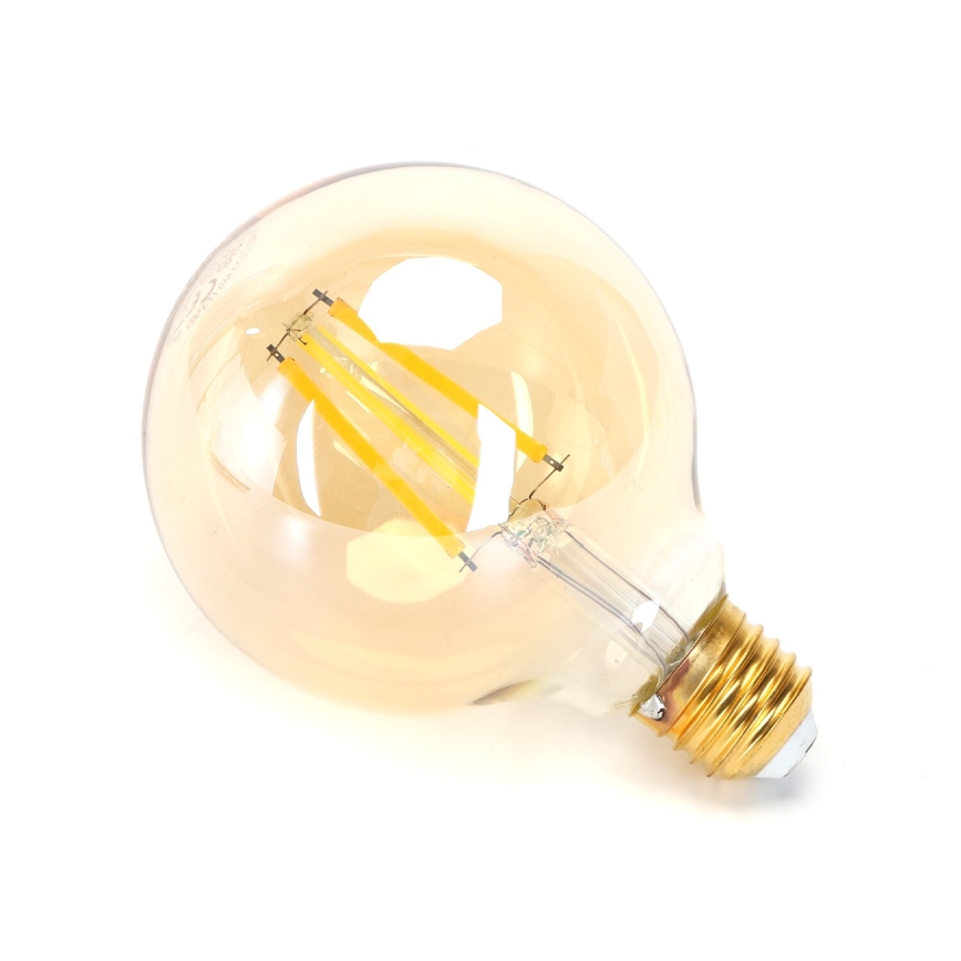 LED Stmívatelná žárovka FILAMENT G95 E27/6W/230V 2700-6500K Wi-Fi - Aigostar