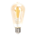 LED Stmívatelná žárovka FILAMENT ST64 E27/6W/230V 2200K - Aigostar