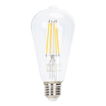 LED Stmívatelná žárovka FILAMENT ST64 E27/6W/230V 2700K - Aigostar