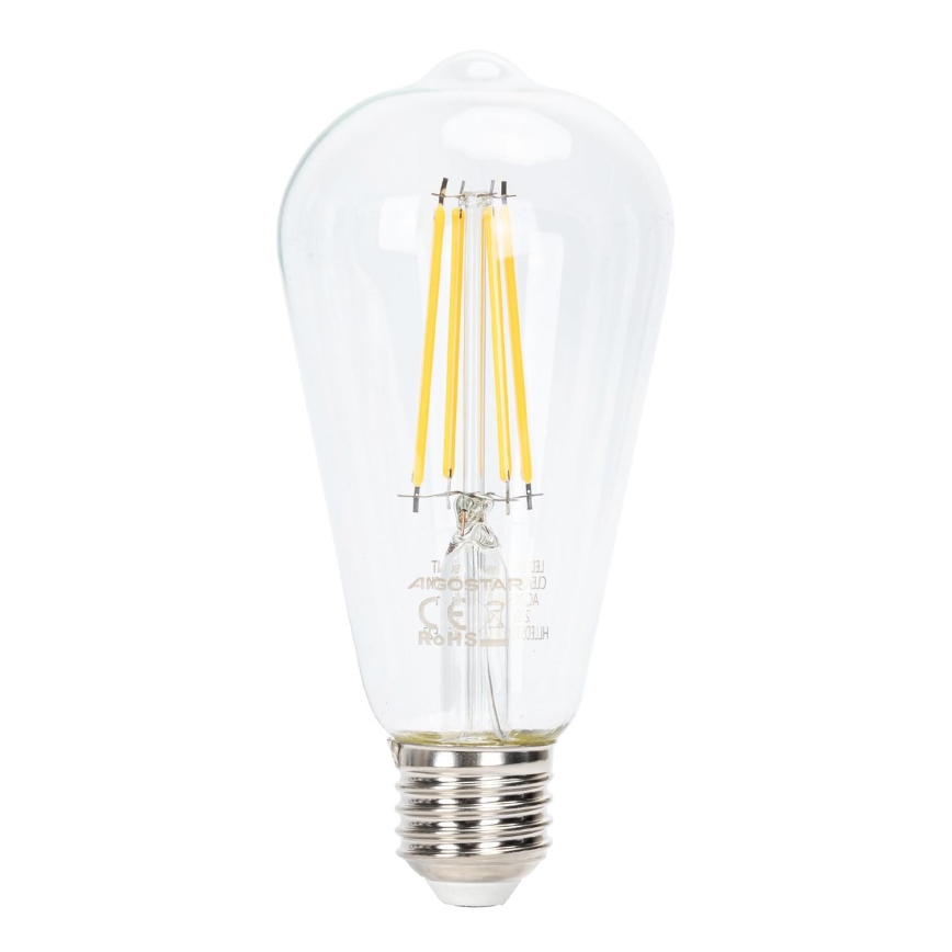 LED Stmívatelná žárovka FILAMENT ST64 E27/6W/230V 2700K - Aigostar