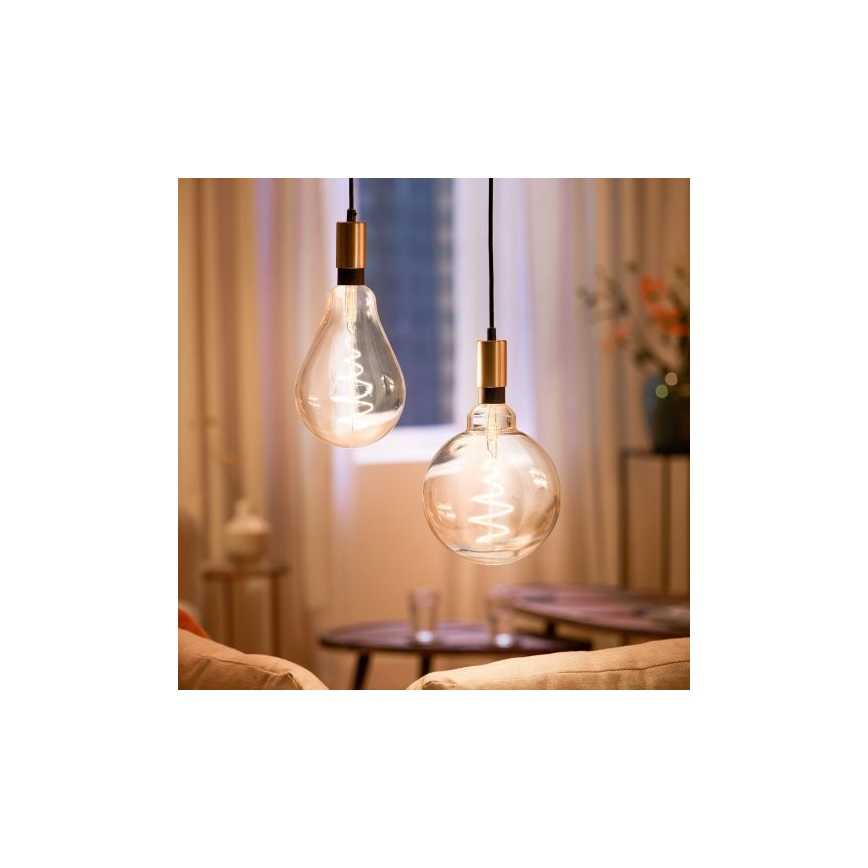 LED Stmívatelná žárovka FILAMENT G200 E27/6,5W/230V 2700-6500K CRI 90 Wi-Fi - WiZ