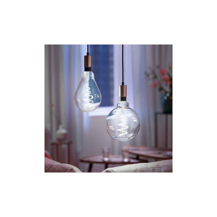LED Stmívatelná žárovka FILAMENT G200 E27/6,5W/230V 2700-6500K CRI 90 Wi-Fi - WiZ
