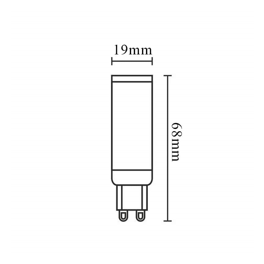LED Stmívatelná žárovka G9/6W/230V 6000K