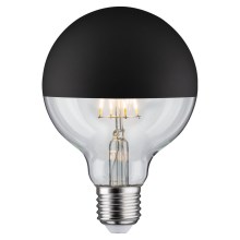 LED Stmívatelná žárovka GLOBE G95 E27/6,5W/230V 2700K černá - Paulmann 28676