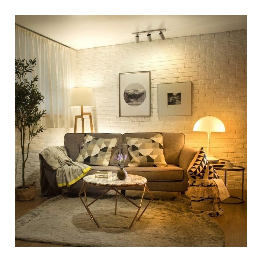 LED Stmívatelná žárovka GU10/6,5W/230V 2700-6500K Wi-Fi - WiZ