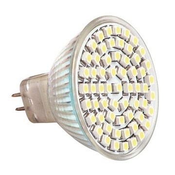LED Stmívatelná žárovka LED60 SMD MR16/4W  teplá bílá 3000-3500K - GXLZ029