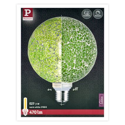 LED Stmívatelná žárovka MOSAIC G125 E27/5W/230V 2700K - Paulmann 28747