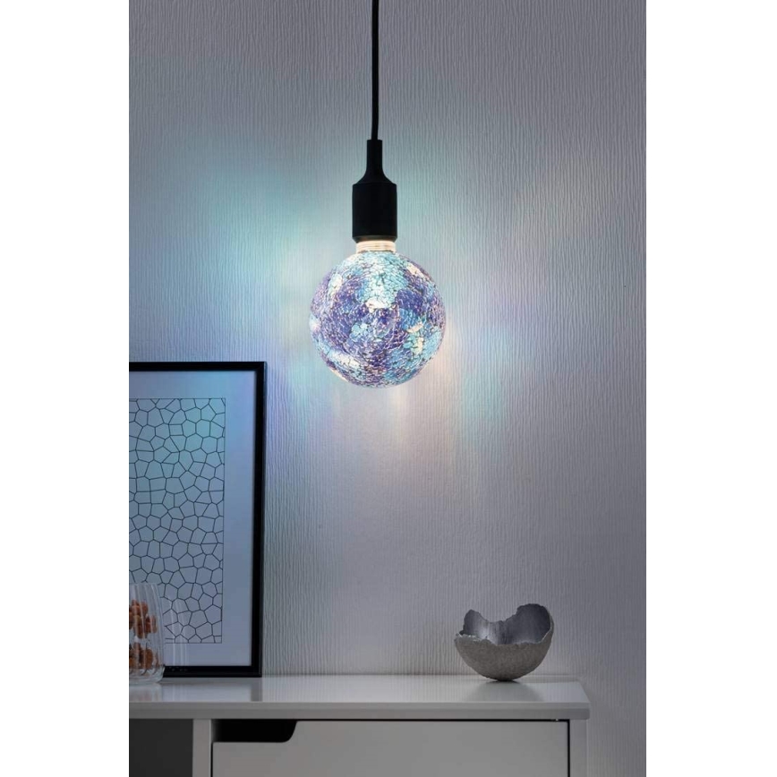 LED Stmívatelná žárovka MOSAIC G125 E27/5W/230V 2700K - Paulmann 28750