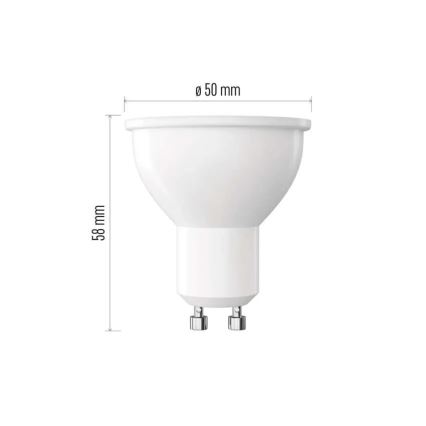 LED Stmívatelná žárovka MR16 GU10/7W/230V 3000K