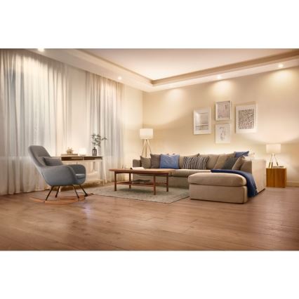 LED Stmívatelná žárovka PAR16 GU10/4,7W/230V 2700K CRI 90 Wi-Fi - WiZ