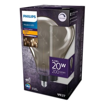 LED Stmívatelná žárovka Philips A160 E27/6,5W/230V 1800K