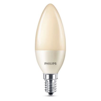 LED Stmívatelná žárovka Philips B38 E14/4W/230V 1850K