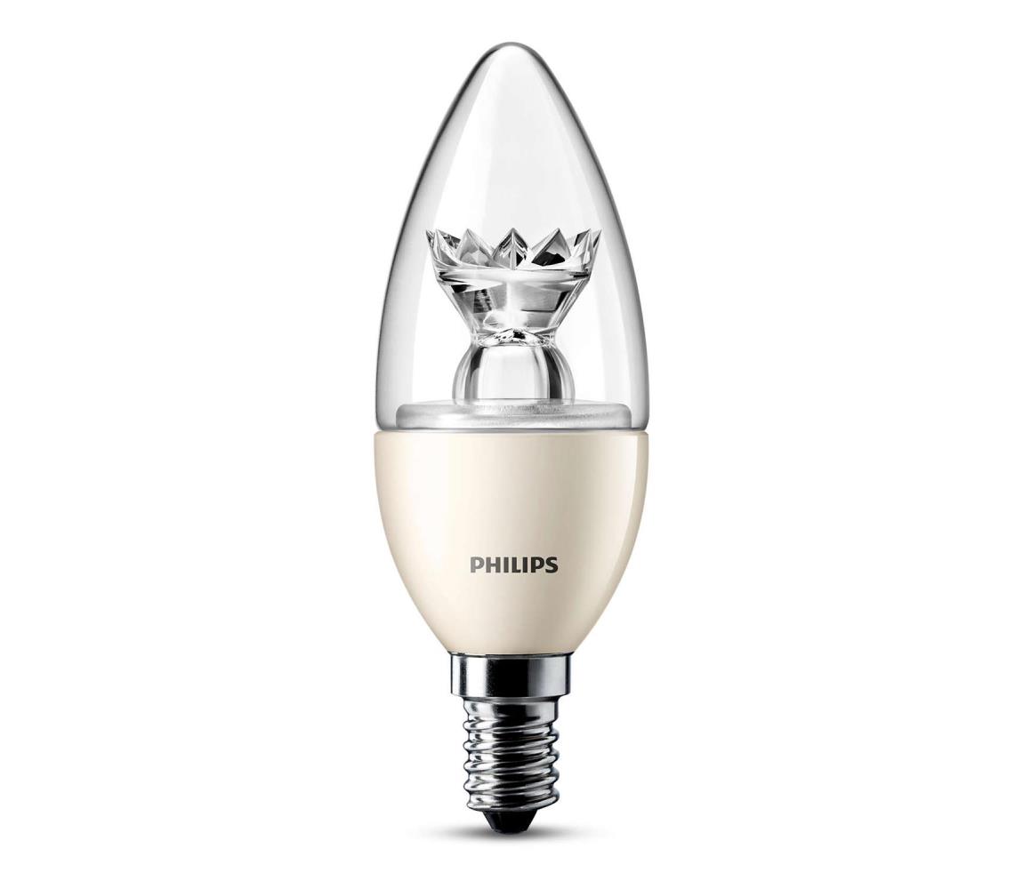 Philips LED Stmívatelná žárovka PHILIPS E14/3,5W/230V 2700K M4667