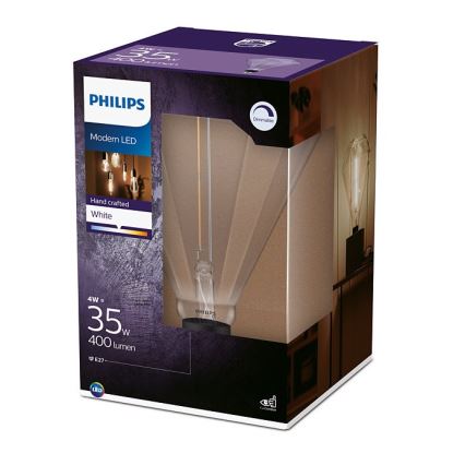 LED Stmívatelná žárovka Philips E27/4W/230V 3000K