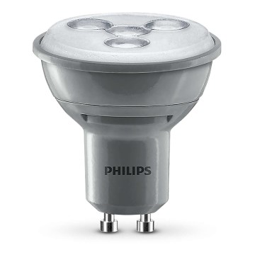 LED Stmívatelná žárovka PHILIPS GU10/4,5W/230V 2700K