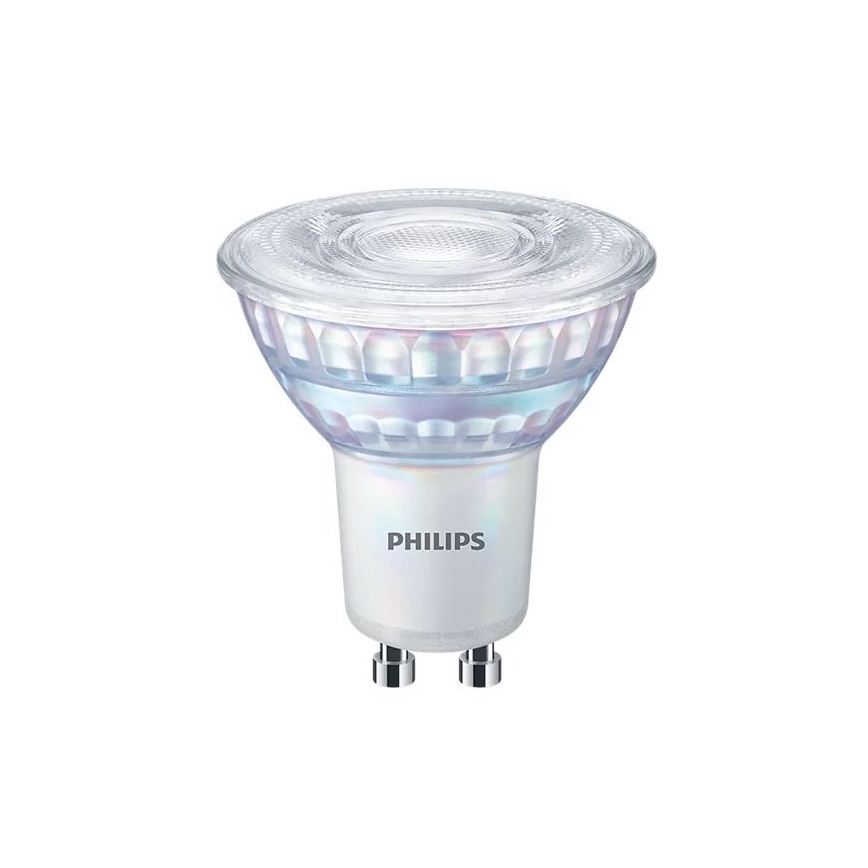 LED Stmívatelná žárovka Philips GU10/6,2W/230V 4000K