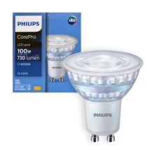 LED Stmívatelná žárovka Philips GU10/6,7W/230V  6500K