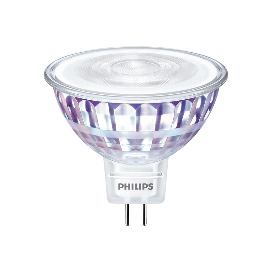 LED Stmívatelná žárovka Philips GU5,3/7W/12V 4000K