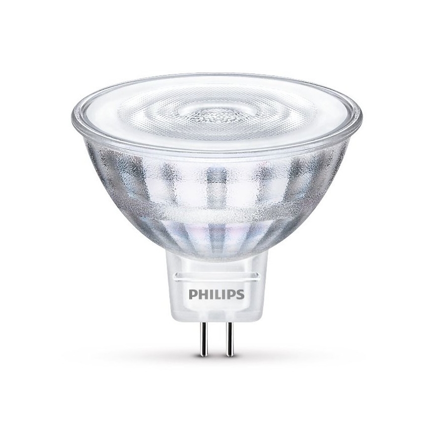 LED Stmívatelná žárovka Philips GU5,3/MR16/5W/12V 4000K