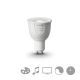 LED Stmívatelná žárovka Philips Hue SINGLE BULB 1xGU10/6,5W/230V 2000-6500K