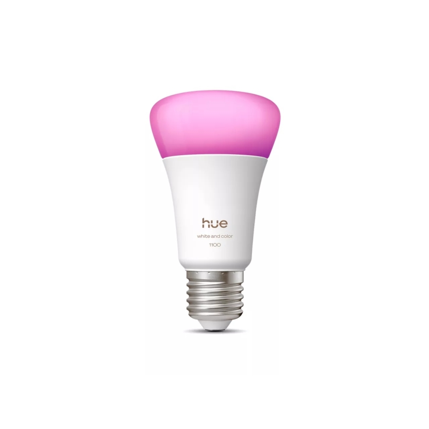 LED Stmívatelná žárovka Philips Hue WHITE AND COLOR AMBIANCE E27/8,1W/230V 1000-20000K