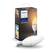 LED Stmívatelná žárovka Philips Hue WHITE AMBIANCE B39 E14/5,2W/230V 2200K - 6500K