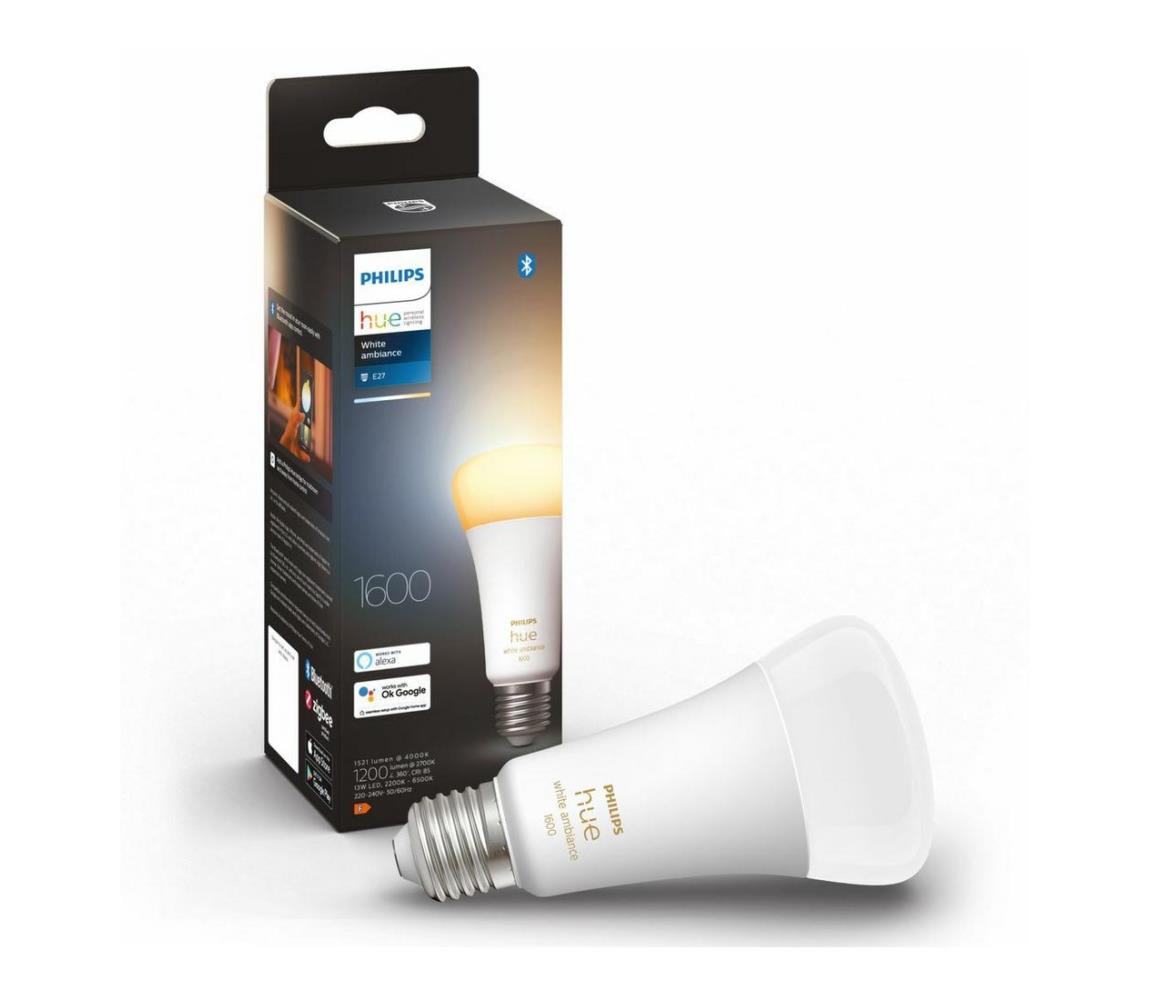 Philips LED Stmívatelná žárovka Philips Hue WHITE AMBIANCE E27/13W/230V 2200-6500K P4636
