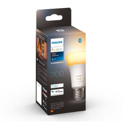 LED Stmívatelná žárovka Philips Hue WHITE AMBIANCE E27/8W/230V 2200-6500K