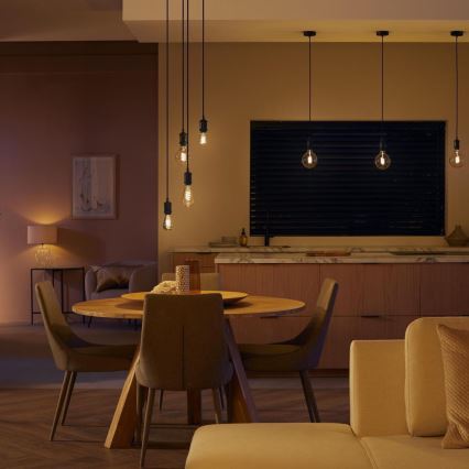 LED Stmívatelná žárovka Philips Hue WHITE AMBIANCE ST72 E27/7W/230V 2200-4500K