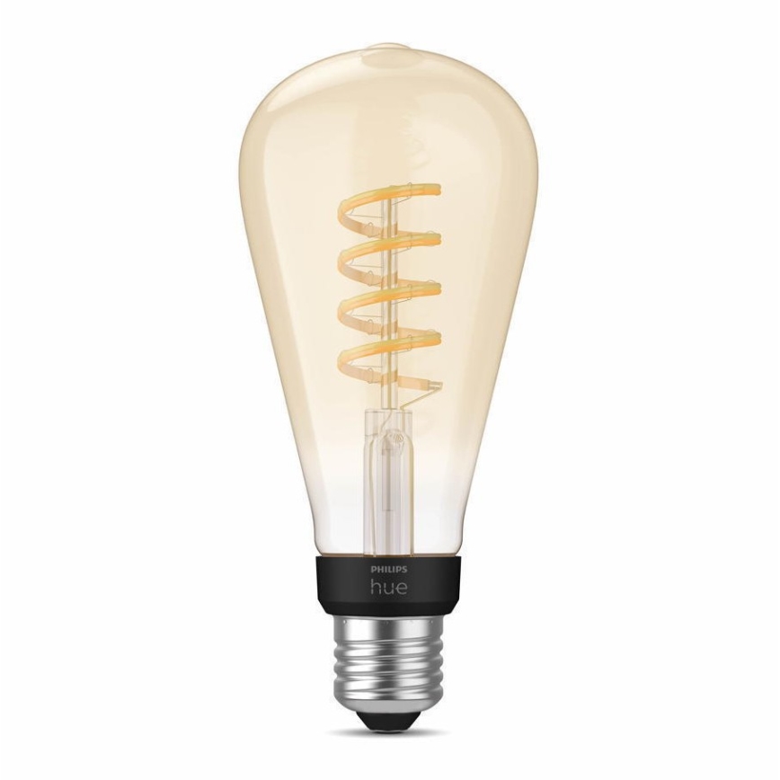 LED Stmívatelná žárovka Philips Hue WHITE AMBIANCE ST72 E27/7W/230V 2200-4500K