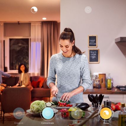 LED Stmívatelná žárovka Philips Hue White And Color Ambiance GU10/4,3W/230V 2000-6500K
