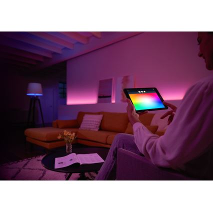 LED Stmívatelná žárovka Philips Hue White And Color Ambiance GU10/5,7W/230V 2000-6500K