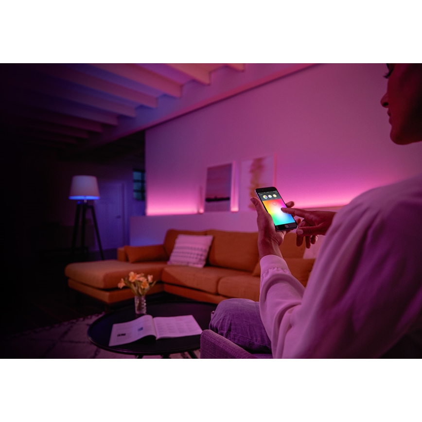 LED Stmívatelná žárovka Philips Hue White And Color Ambiance GU10/5,7W/230V 2000-6500K