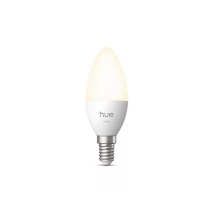 LED Stmívatelná žárovka Philips Hue White B39 E14/3,9W/230V 2700K