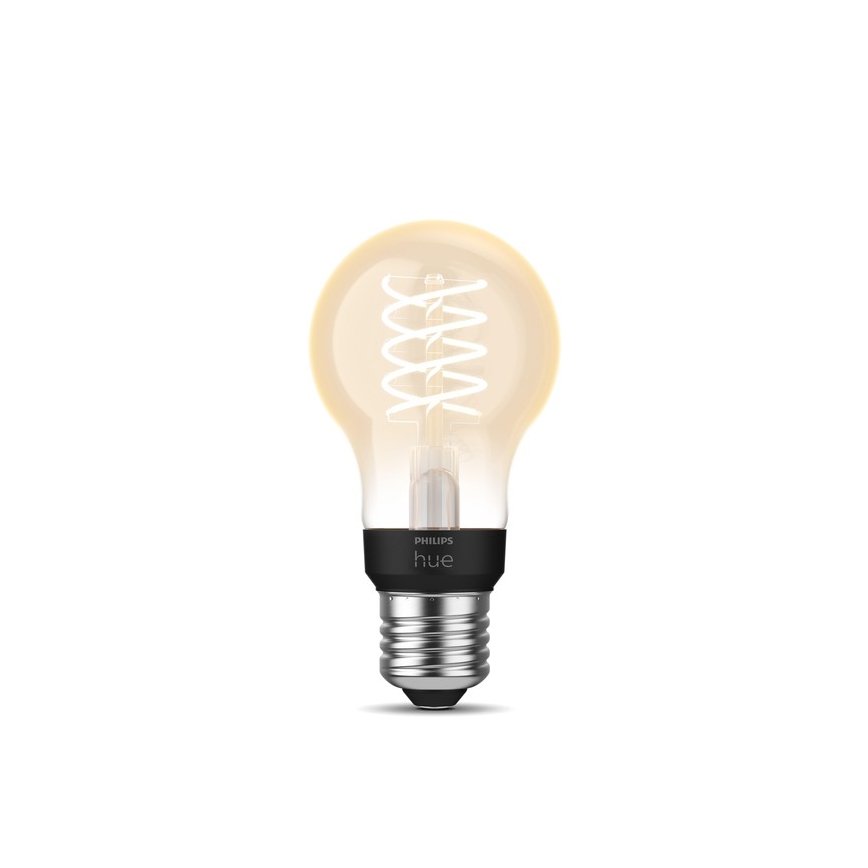 LED Stmívatelná žárovka Philips Hue WHITE FILAMENT A60 E27/7W/230V 2100K